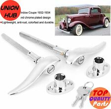 LOCKS Outside Locking Door Handles For 1932 Ford 3 Window 1933 1934 For MATCHING picture