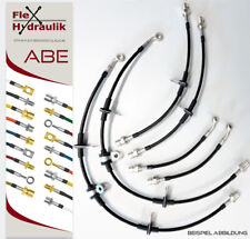 Steel Flex Brake Hoses for Ford Cortina Coupe 1100 STAINLESS STEEL picture