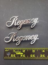 80-84 Oldsmobile Ninety Eight 98 Regency Roof Script Emblems Used picture