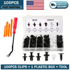 105x Bumper Fender Liner Push Type Retainer Clips Fixing Fastener Kit for Dodge picture