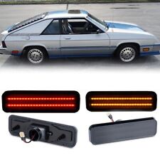 4pcs Front + Rear Side Marker LED Indicator For Plymouth Barracuda Scamp Volare picture