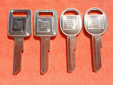 4 CHEVY BUICK PONTIAC OLDS OEM KEY BLANKS 68 72 76 80 87 88 89 90 picture