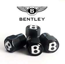 Bentley Wheel Tyre Valve Caps x 4. Continental Bentayga Flying Spur Azure Arnage picture