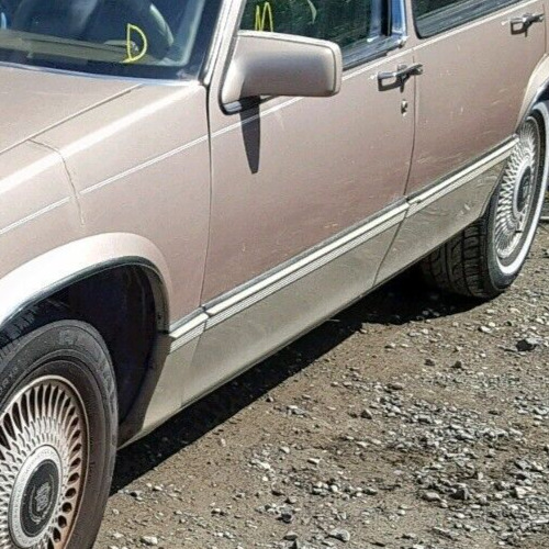 Cadillac Deville, Fleetwood, FWD : 1989, 1990, Left, Front Door, Lower Cladding