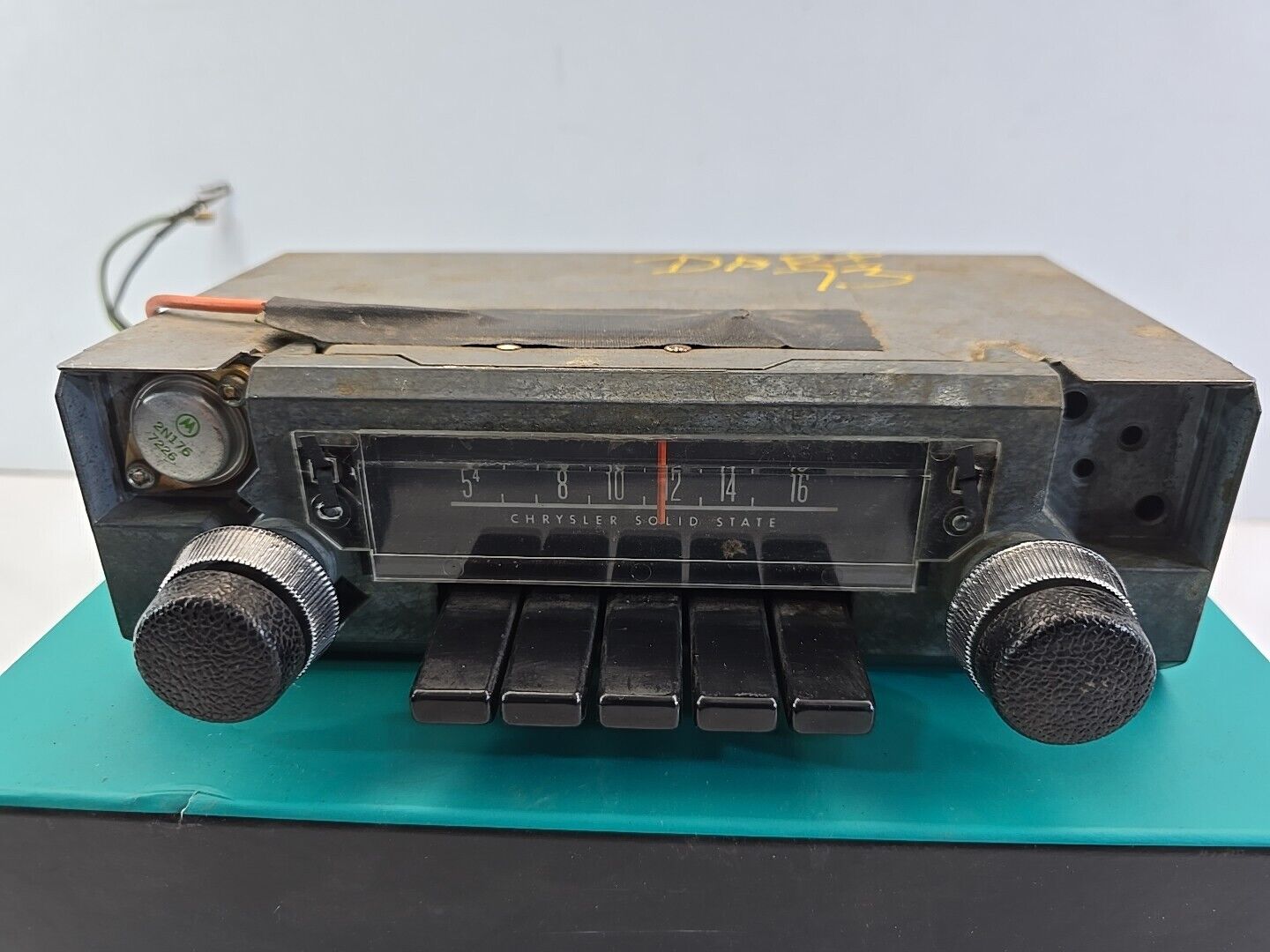 OEM Mopar 1973 Plymouth Duster A-Body A/M Radio Tested And Working #3501622
