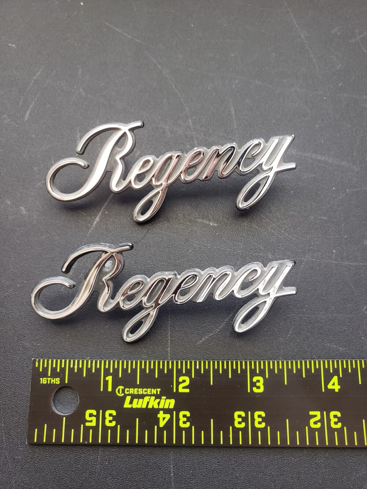 80-84 Oldsmobile Ninety Eight 98 Regency Roof Script Emblems Used
