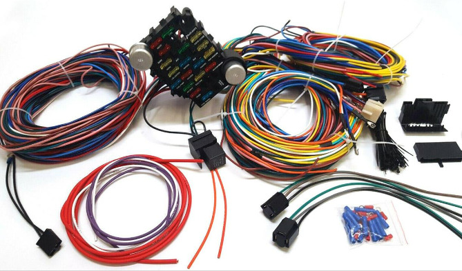 Gearhead 1968 - 79 Chevrolet Chevy Nova Ventura Wire Harness Complete Wiring Kit
