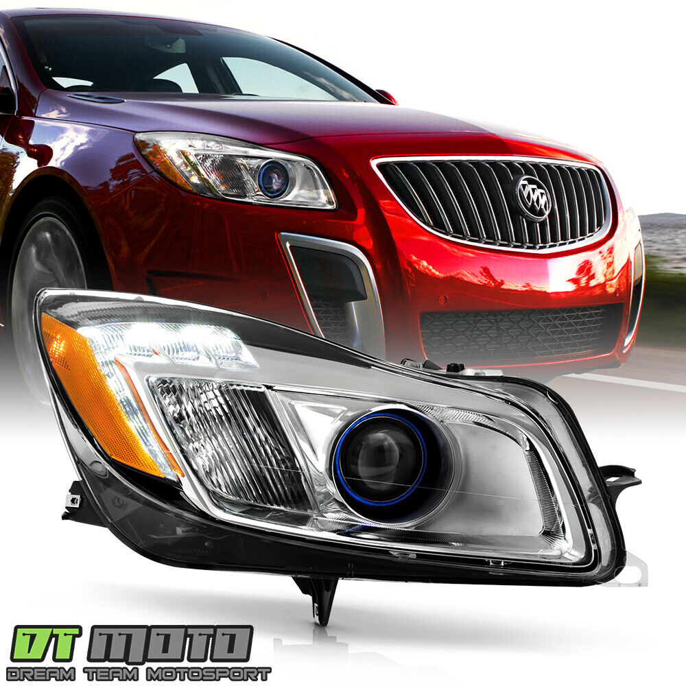 2012-2013 Buick Regal HID/Xenon Type w/Blue Ring Projector Headlight - Passenger