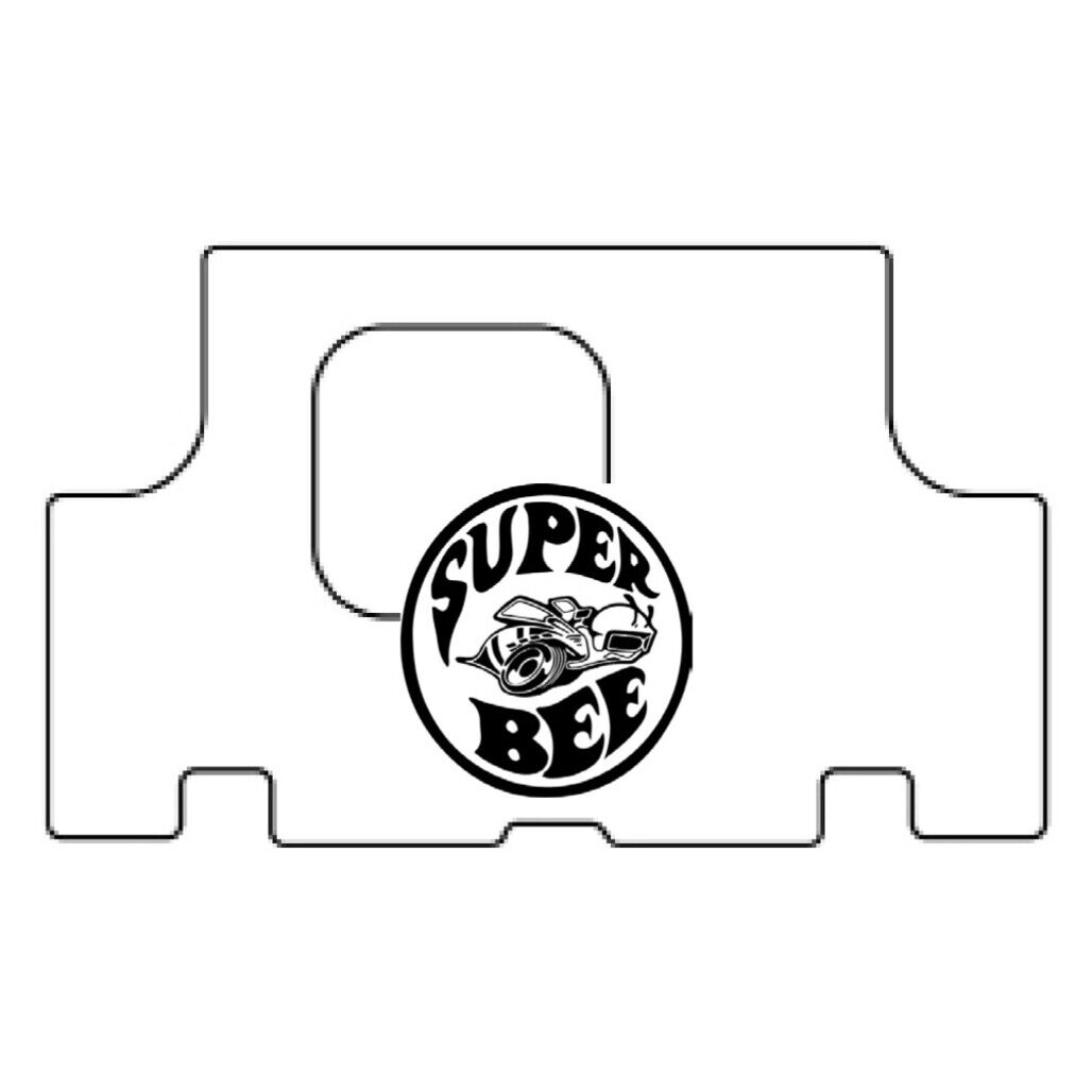 Trunk Floor Mat Cover for 71 Dodge Super Bee Ultra High Definition Rubber