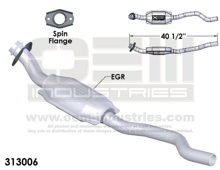 Catalytic Converter & Pipe Fits: 1985 Plymouth Caravelle 2.6L L4 GAS SOHC