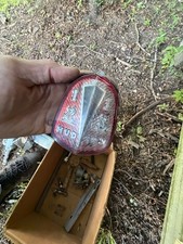 HUDSON HORNET PACEMAKER SUPER SIX  COMMODORE STEPDOWN GRILLE EMBLEM AND HOUSING picture