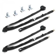 Ford Falcon 1960 - 1963 Standard 3pt BK Seat Kit w/Brackets-2 Belts  picture