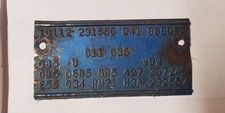 1973 Plymouth Road Runner 340 Fender tag,B5 W B5 int,Delx Buckets,V9W transverse picture