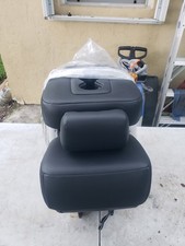 2017-2022 Chrysler Pacifica 2nd Second Row Middle Seat Jump Seat  Black LEATHER picture