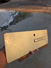 OEM 1967-1972 Ford F100 F250 F350 Ranger Glove Box Door  Emblem Patina offwhite picture