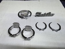80-92 Cadillac Fleetwood Brougham RWD Emblems Used picture