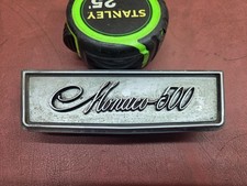 1968 DODGE MONACO 500 EMBLEM Interior Badge Logo OEM Mopar 2787838 picture