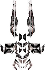 Graphic Kit Vinyl Wrap Decals Sticker 2008 2012 Ski Doo XP picture