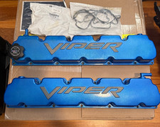2003-2006 Dodge Viper OEM GEN3 Engine Blue Valve cover set with new Gaskets picture