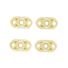 Impala Caprice Fleetwood Roadmaster window guides 4x pcs roller guide Clips NEW picture