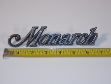 Vintage Mercury Monarch Car Vehicle Emblem 16B114AA picture