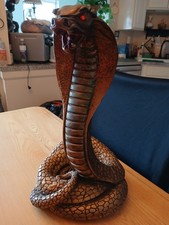 Vintage Shelby Cobra Snake Statue Promotion 1967 Universal Statuary Corp Chicago picture