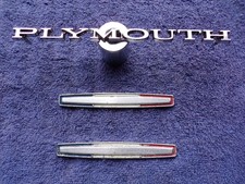1969 PLYMOUTH GTX, SPORT SATELLITE: 3 PIECE EMBLEM SET. picture