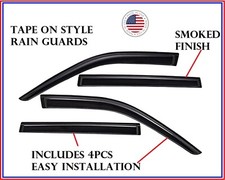 Fits Mercury Marauder 2003 SMOKED Window Visors Rain Deflector Guards picture