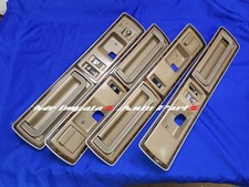 91 92 93 Buick Roadmaster door panel pull strap handle, bezel and switch set TAN picture