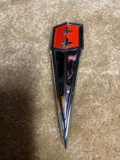 66 67 Pontiac Beaumont Trunk Lid  Arrow Spear Emblem NEW  1966 1967 picture