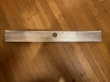 Vintage Plymouth Barracuda Valiant Ribbed Aluminum Dash Trim Panel Mopar 28” picture