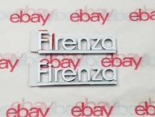 1980's Oldsmobile Firenza Fender Emblems OEM NOS (2 pieces) METAL picture