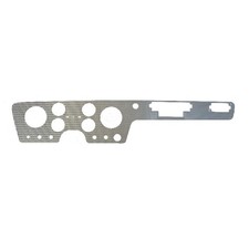 Dash Insert for 1955 Studebaker Speedster Engine Turned Aluminum 1pc Made In USA picture