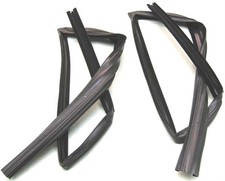 1980-1985 Oldsmobile 88 & 98 4 door new front door window channel seals, pair picture