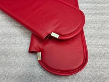 Chevrolet vega vinyl sunvisors sun visor shade vinyl red pair 1971-1977 picture