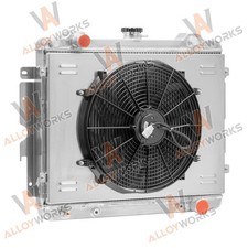 Upgrade 3 Row Radiator Shroud FanFor 1974-76 Dodge Dart 76-79 Chrysler Valiant. picture