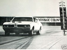 1969 HURST OLDS 442 ORIGINAL TEST DATA  *Oldsmobile Cutlass/fender/decal/emblem picture