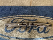 Ford Escort Mk2 Chrome Front Door Handles Pair Genuine Ford NOS picture