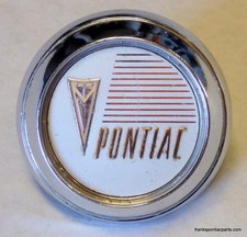 1961-62 Pontiac Tempest LeMans Steering Wheel Horn Center Cap OEM GM 61 62 picture