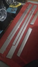 1980-1985 Cadillac Fleetwood Coupe Chrome Rocker Trim Set 6 Piece  picture