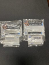 NOS GM Genuine BUICK Grand National 25516222 GNX GN 25526372 EMBLEM Intercooled picture