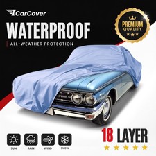 Mercury Meteor Station Wagon 1963 Custom Fit Waterproof Car Cover 18 Layer picture