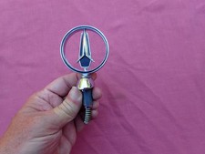 1973-75 Plymouth Gran Fury hood ornament assembly, NOS base picture