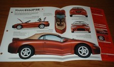 1997 Mitsubishi Eclipse GS-T Original Imp Brochure Specs Info 97 GST Convertible picture