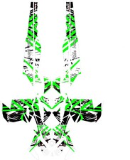 Graphic Kit Vinyl Wrap Decals Sticker 2008 2012 Ski Doo XP picture