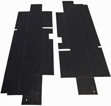 Body Gasket Kit Weatherstrip Seal for 1970 Mercury Cyclone Rear Black 2 pieces picture