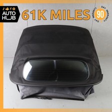 03-04 Porsche Boxster 986 Convertible Soft Top Roof Black OEM 61k picture