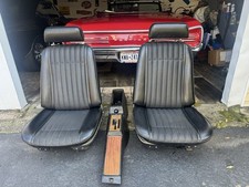 1970 GTO Seats Original OEM Black  picture