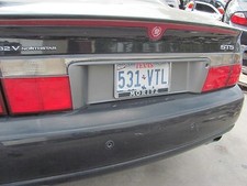 1999 2000 01 2002 03 2004 CADILLAC SEVILLE  LICENCE PLATE BRACKET BACK UP LIGHT picture