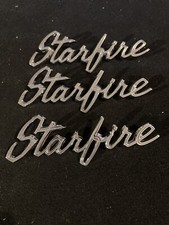 ✅ 1964 Starfire emblems 3 NORS 64 Olds Reproduction picture